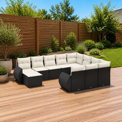 Elevate Your Outdoor Space with This 11 Piece Sofa Set