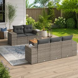 Enhance Your Outdoor Living with a 6-Piece Sofa Set