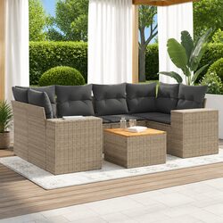 Elegant 7 Piece Garden Sofa Set for Stylish Outdoor Living