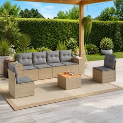 Elevate Your Outdoor Space with 7 Piece Garden Sofa Set