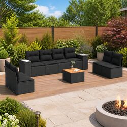 Enhance Your Outdoor Living with a 9-Piece Sofa Set