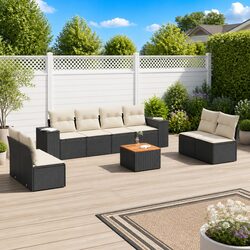 Elevate Your Outdoor Space with a 9 Piece Sofa Set
