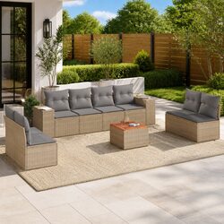 Elevate Your Outdoor Space with 9 Piece Garden Sofa Set