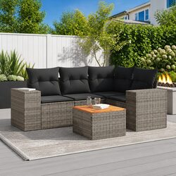 Elevate Your Outdoor Living with This 5 Piece Garden Sofa Set