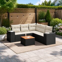 Enhance Your Outdoor Area with This 6 Piece Sofa Set