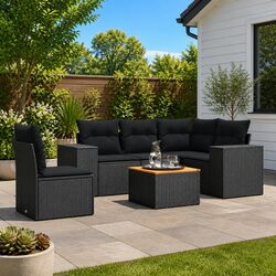 Elevate Your Outdoor Space with a 6 Piece Garden Sofa Set