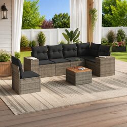 Enhance Your Outdoor Space with a 7 Piece Sofa Set