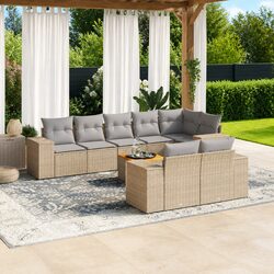 Transform Your Outdoor Space with this 9 Piece Sofa Set