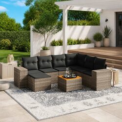 8-Piece Outdoor Sofa Set - Enhance Your Patio Space