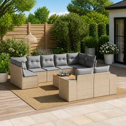 Transform Your Outdoor Space with a 10-Piece Sofa Set