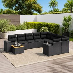 Transform Your Patio with This 10-Piece Sofa Set