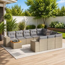Transform Your Patio with This 11 Piece Sofa Set