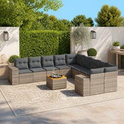Enhance Your Outdoor Space with 11 Piece Sofa Set