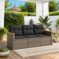 Enhance Your Outdoors with a Grey Garden Sofa Set