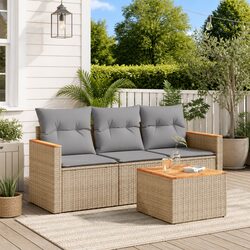 Comfortable 4-Piece Outdoor Sofa Set for Your Patio