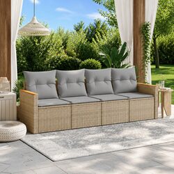 Transform Your Outdoor Space with This 4-Piece Sofa Set
