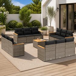 Elevate Your Outdoor Relaxation with 13 Piece Sofa Set