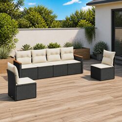 Enhance Your Outdoor Space with This 6-Piece Sofa Set