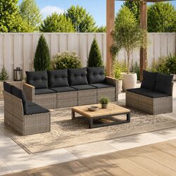 Transform Your Outdoor Space with 8 Piece Sofa Set
