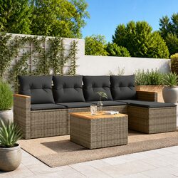 Transform Your Outdoor Space with a 6-Piece Sofa Set