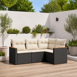 Enhance Your Outdoor Living with a 4-Piece Sofa Set