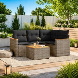 5 Piece Garden Sofa Set: Comfort and Style for Outdoors