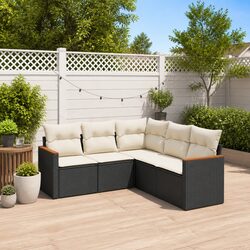 Elevate Your Patio with This 5-Piece Garden Sofa Set