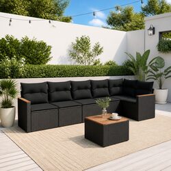Elevate Your Outdoor Space with a 7-Piece Sofa Set
