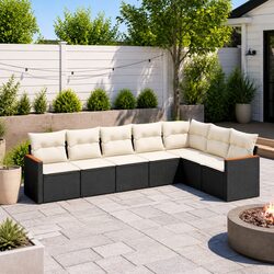 Enhance Your Outdoor Space with a 7 Piece Garden Sofa Set