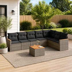 Transform Your Outdoor Space with This Garden Sofa Set
