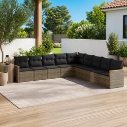 Transform Your Outdoor Space with This 9 Piece Sofa Set