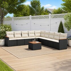 Elevate Your Outdoor Living with 10-Piece Patio Sofa Set