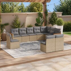 Transform Your Outdoor Space with a 10-Piece Sofa Set