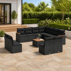 Elevate Your Outdoor Space with a 12-Piece Sofa Set