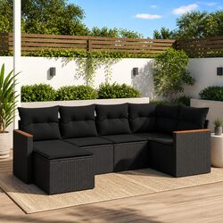 Elevate Your Outdoor Space with This 6-Piece Garden Sofa Set