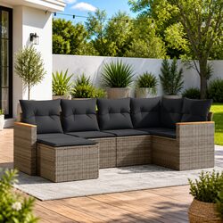 Enhance Your Outdoor Space with a 6-Piece Sofa Set