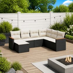 Enhance Your Outdoor Space with This 7-Piece Sofa Set