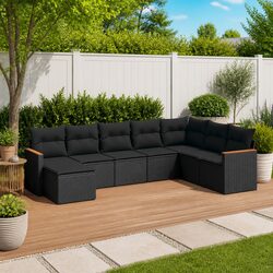 Transform Your Outdoor Space with an 8-Piece Sofa Set