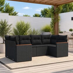 Transform Your Outdoor Space with a 6 Piece Sofa Set