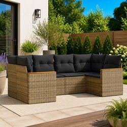 Enhance Your Outdoor Living with This 6 Piece Sofa Set