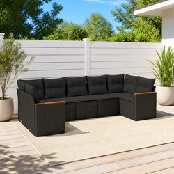 Enhance Your Patio with the 7 Piece Modular Garden Sofa Set