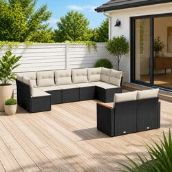 Enhance Your Outdoor Space with a 9 Piece Patio Sofa Set