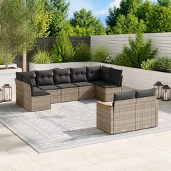 Enhance Your Outdoor Space with 9 Piece Sofa Set