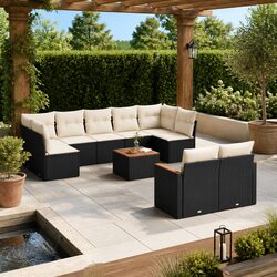 Transform Your Outdoor Space with 10 Piece Sofa Set