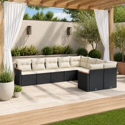 Enhance Your Outdoor Experience with 9-Piece Garden Sofa Set