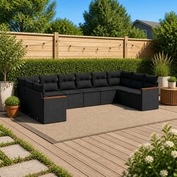 Enhance Your Outdoor Space with a 10 Piece Sofa Set