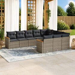 Enhance Your Outdoor Space with a 10-Piece Sofa Set