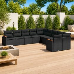 Elevate Your Outdoor Experience with This 10 Piece Sofa Set