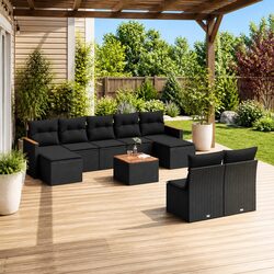 Transform Your Outdoor Space with this 10 Piece Sofa Set