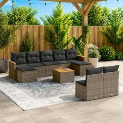 Enhance Your Outdoor Space with a 10-Piece Sofa Set